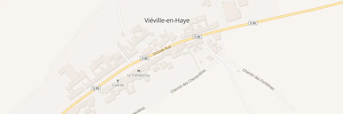 Plan du 38 Gr Grande Rue à Viéville-en-Haye