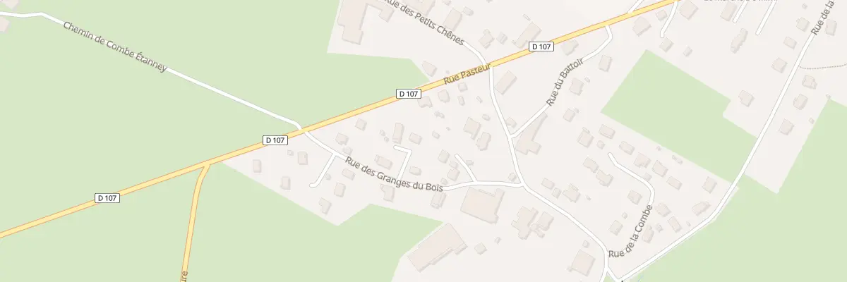 Plan du 6 Rue des Granges du Bois à Andelot-en-Montagne