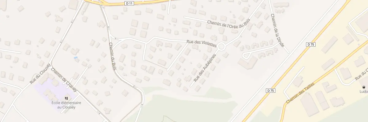 Plan du 5 Rue des Narcisses à Franois