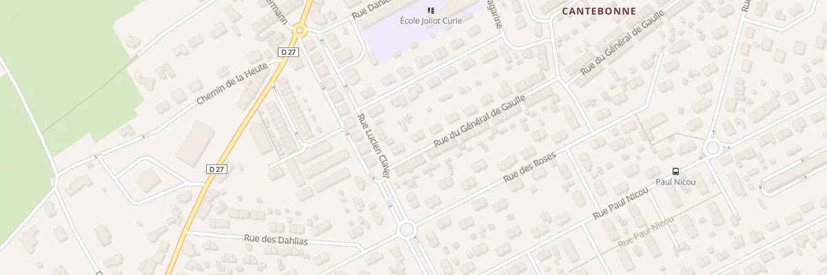 Plan du 5 Rue du Général de Gaulle à Villerupt
