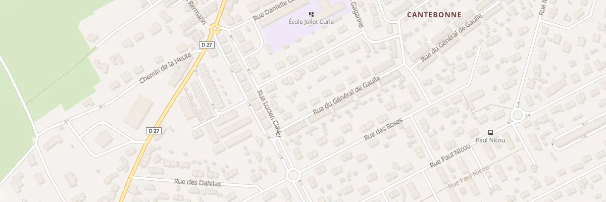 Plan du 7 Rue du Général de Gaulle à Villerupt