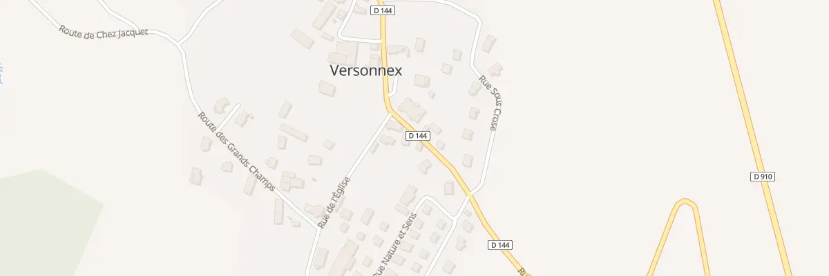 Plan du 24 Rue du Mont-Blanc à Versonnex