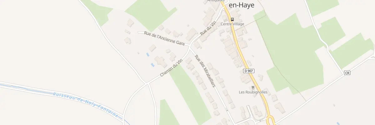 Plan du 1 Lot Clos des Mirabelliers à Domèvre-en-Haye