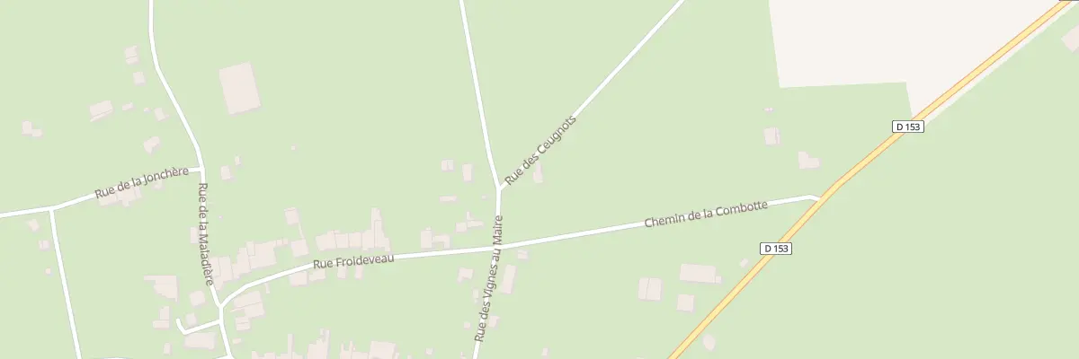 Plan du 5164 Entre les Vignes à Cendrecourt