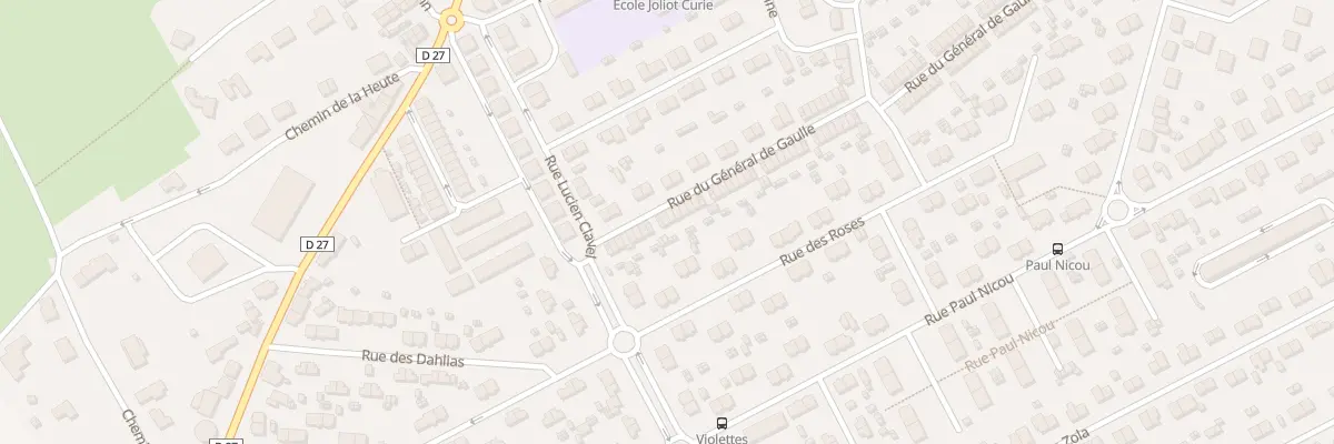 Plan du 14 Rue du Général de Gaulle à Villerupt