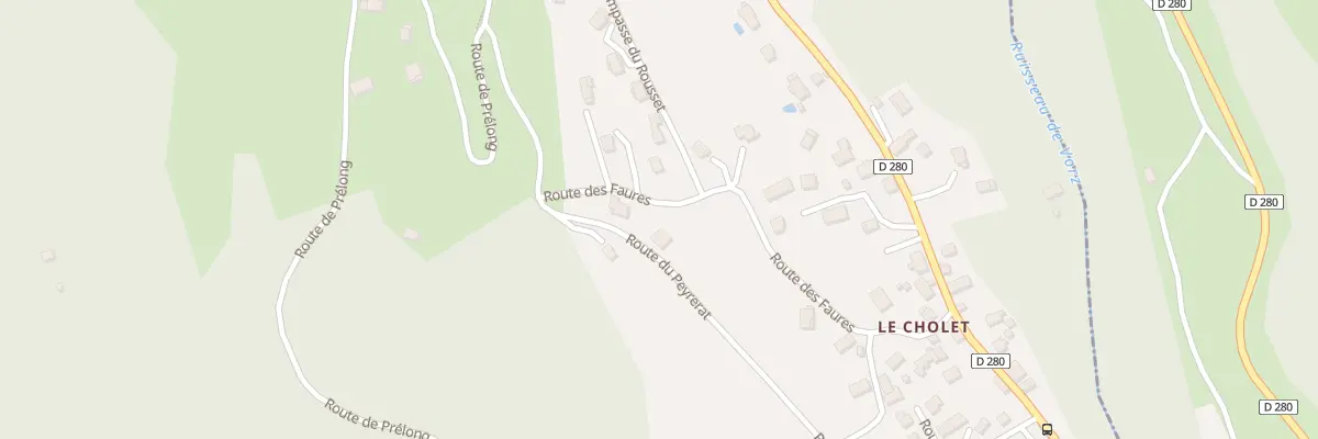 Plan du 490 Rte du Peyrerat à Saint-Mury-Monteymond