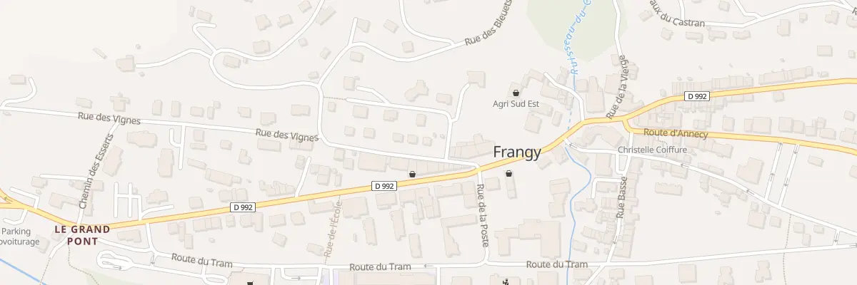 Plan du 46 Rue des Vignes à Frangy