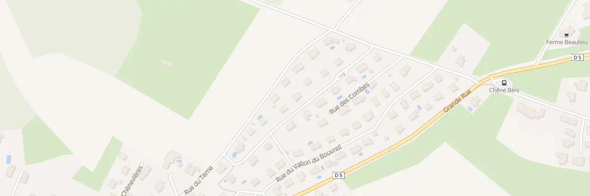 Plan du 11 Rue des Hauts de Pelousey à Pelousey