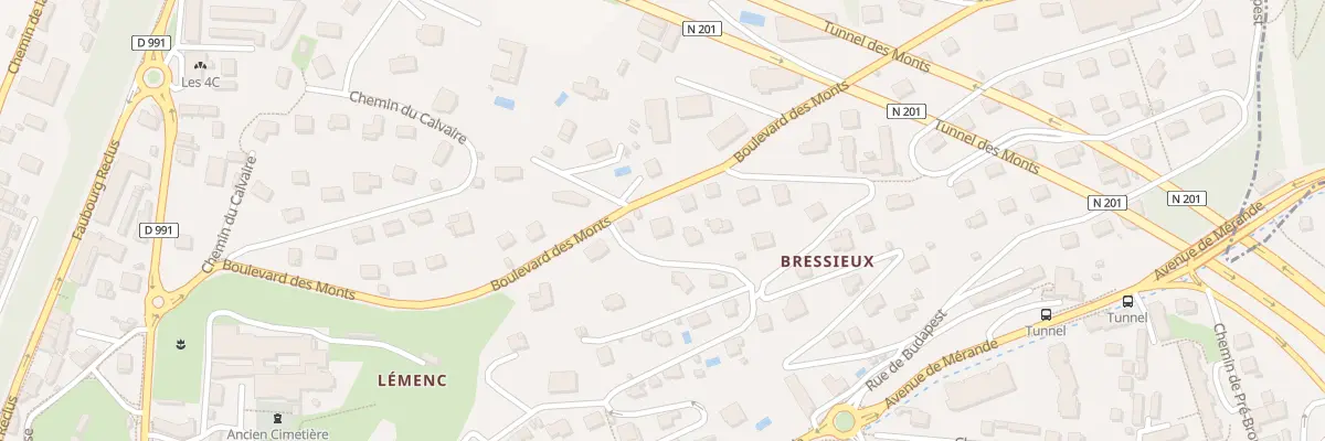 Plan du 428 Rue du Clos Papin à Chambéry