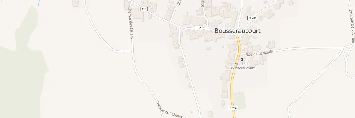 Plan du 12 Rue des Pres Verney à Bousseraucourt