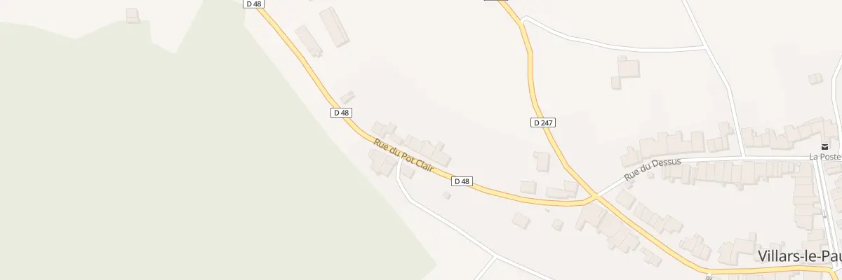 Plan du 10 Rue du Pot Clair à Villars-le-Pautel