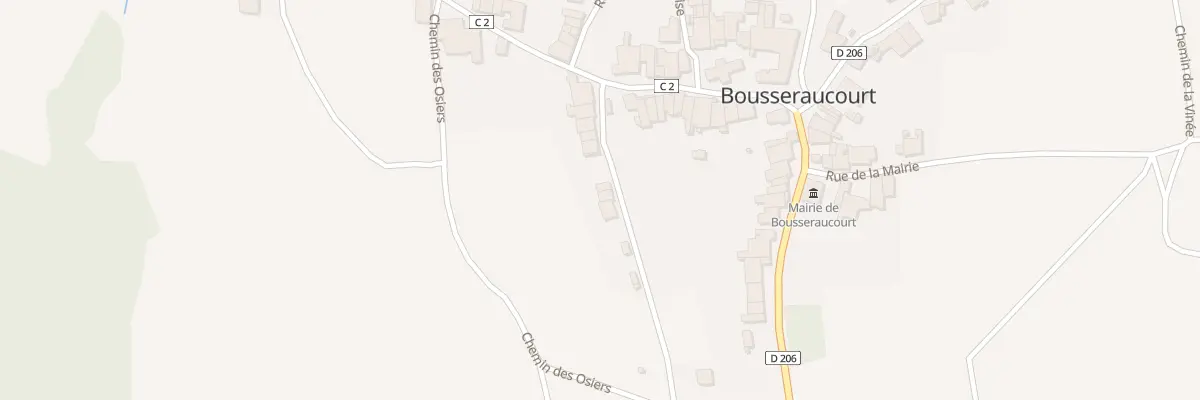 Plan du 14 Rue des Pres Verney à Bousseraucourt