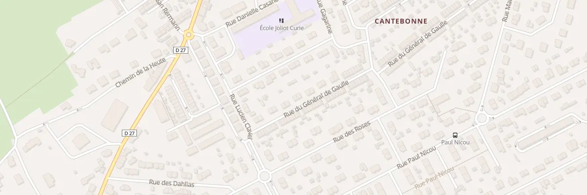 Plan du 13 Rue du Général de Gaulle à Villerupt