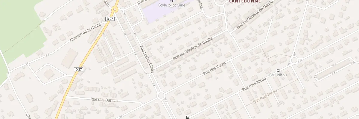 Plan du 22 Rue du Général de Gaulle à Villerupt