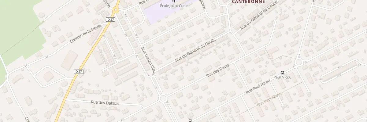 Plan du 24 Rue du Général de Gaulle à Villerupt