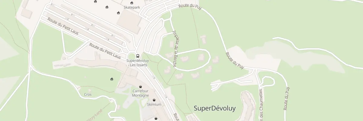 Plan du 2 Imp de la Berche à Dévoluy