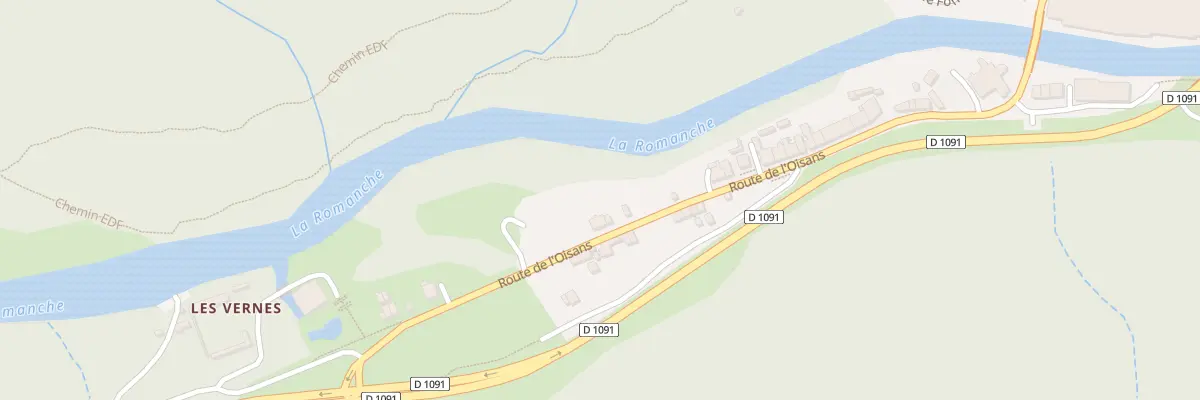 Plan du 7 Rte de l’Oisans à Livet-et-Gavet