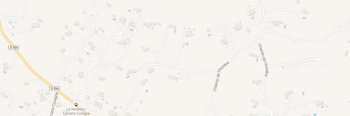 Plan du 6110 Lauvière à La Verdière