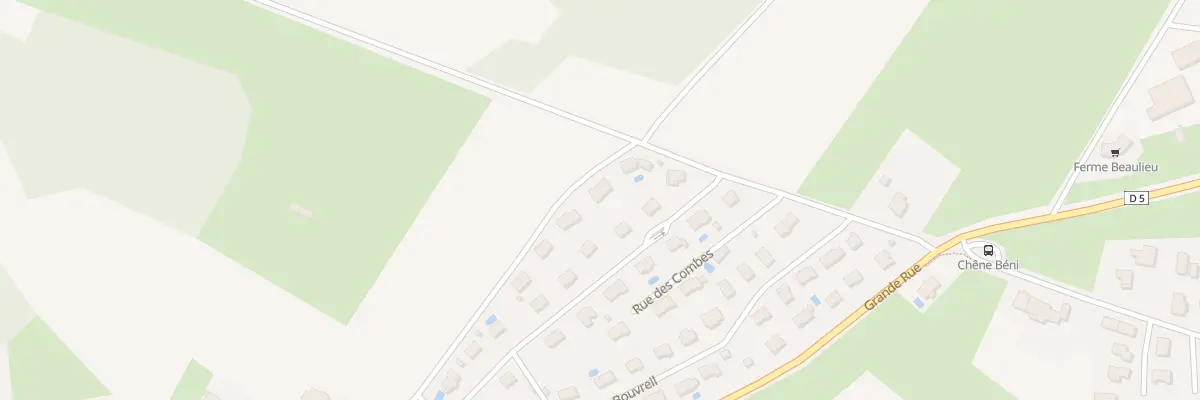 Plan du 26 Rue du Terne à Pelousey