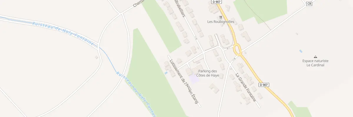 Plan du 4 Lot de l’Ancien Etang à Domèvre-en-Haye