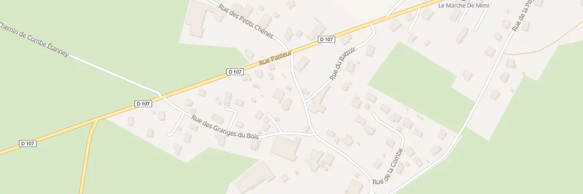 Plan du 4 Rue du Village du Bas à Andelot-en-Montagne