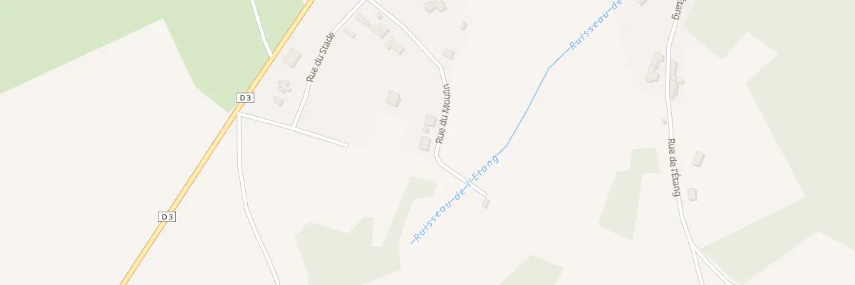 Plan du 14 Rue du Moulin à Arbecey