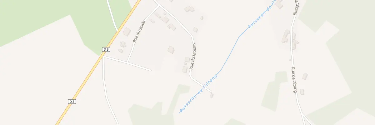 Plan du 12 Rue du Moulin à Arbecey