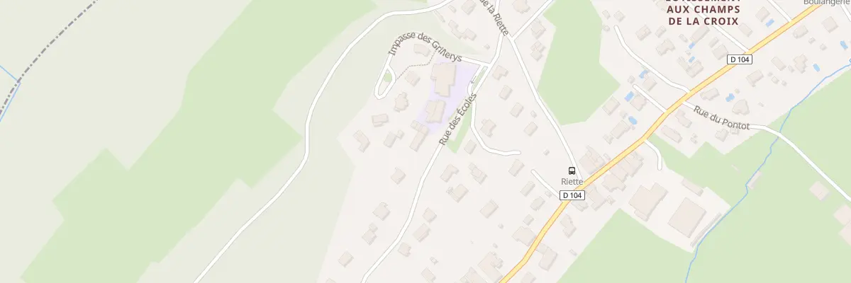 Plan du 17 Rue des Ecoles à Vorges-les-Pins