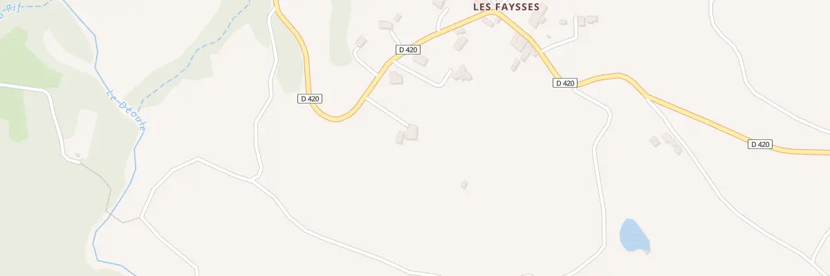 Plan du 5044 Aremes à Barcillonnette