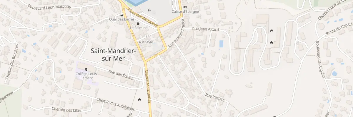 Plan du 6B Rue Pasteur à Saint-Mandrier-sur-Mer