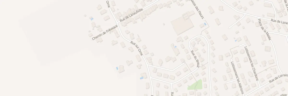 Plan du 26 Rue sur Orne à Valleroy