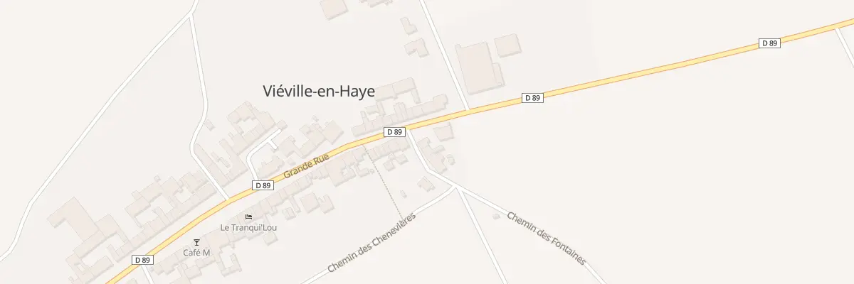 Plan du 1 Rue des Fontaines à Viéville-en-Haye