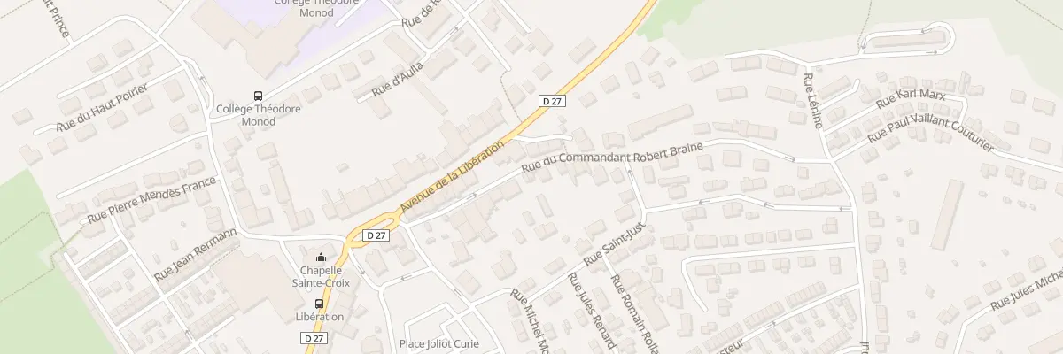 Plan du 13 Rue du Commandant Braine à Villerupt