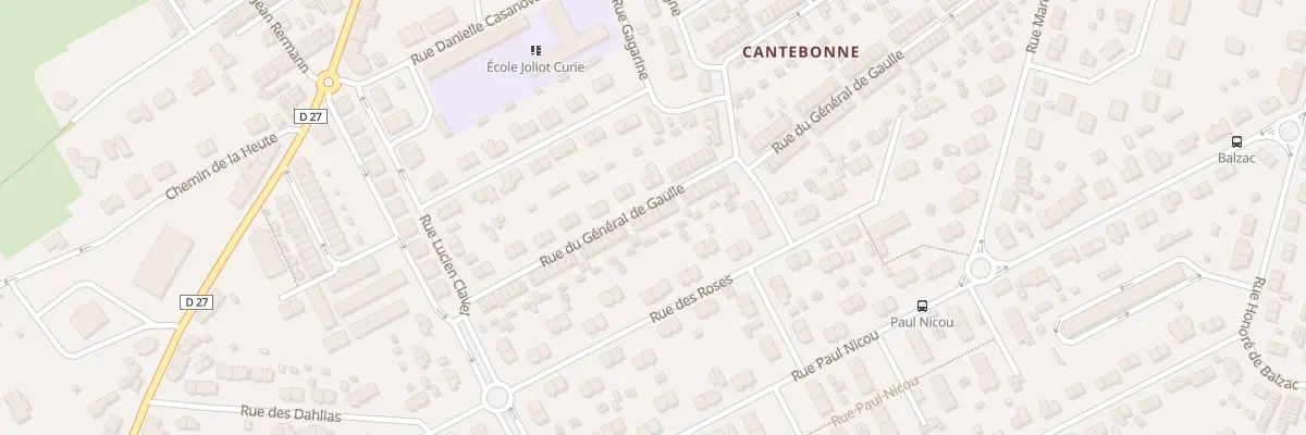 Plan du 42 Rue du Général de Gaulle à Villerupt