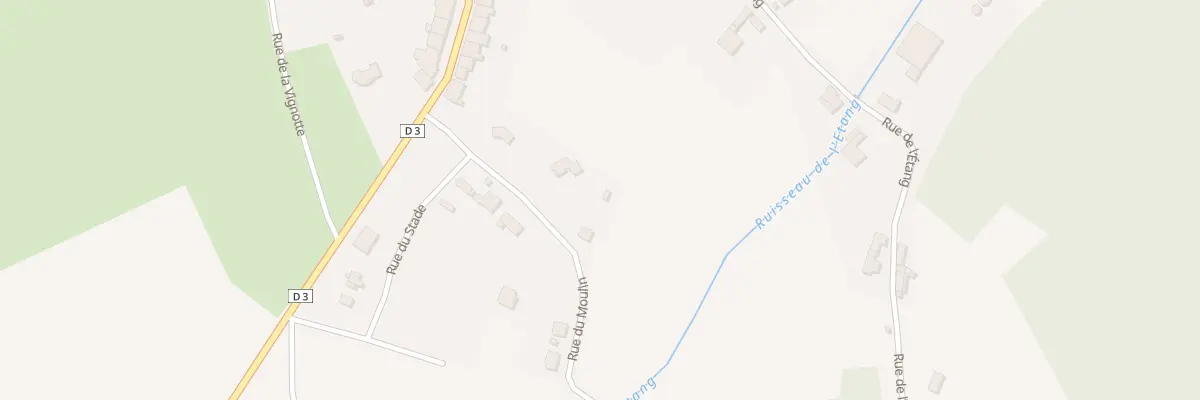 Plan du 3 Rue du Moulin à Arbecey