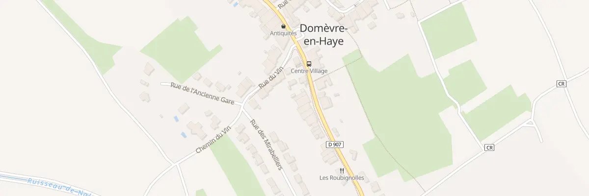 Plan du 9 Rte Nationale à Domèvre-en-Haye