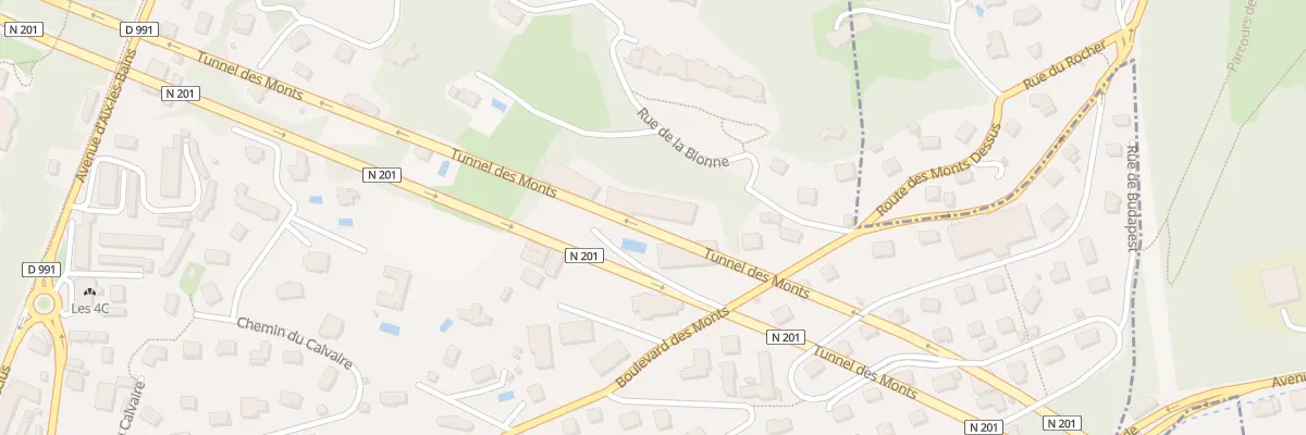 Plan du 569 Bd des Monts à Chambéry