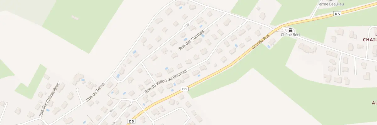 Plan du 30 Rue du Vallon du Bouvreuil à Pelousey