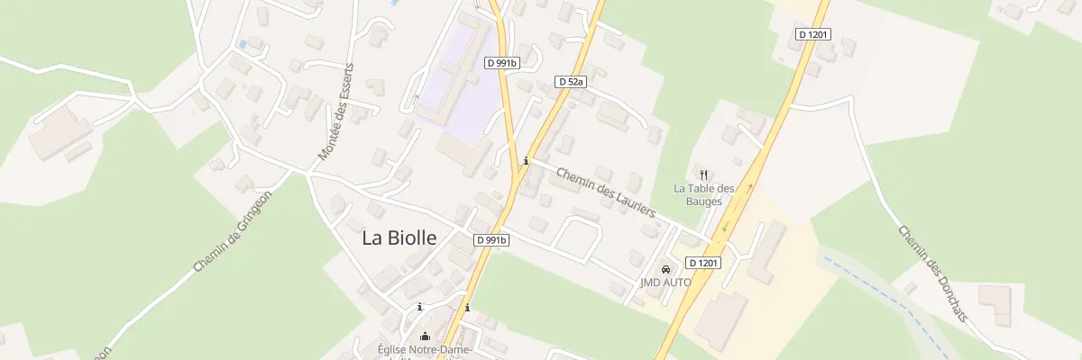 Plan du 10 Rue de l’ébène à La Biolle