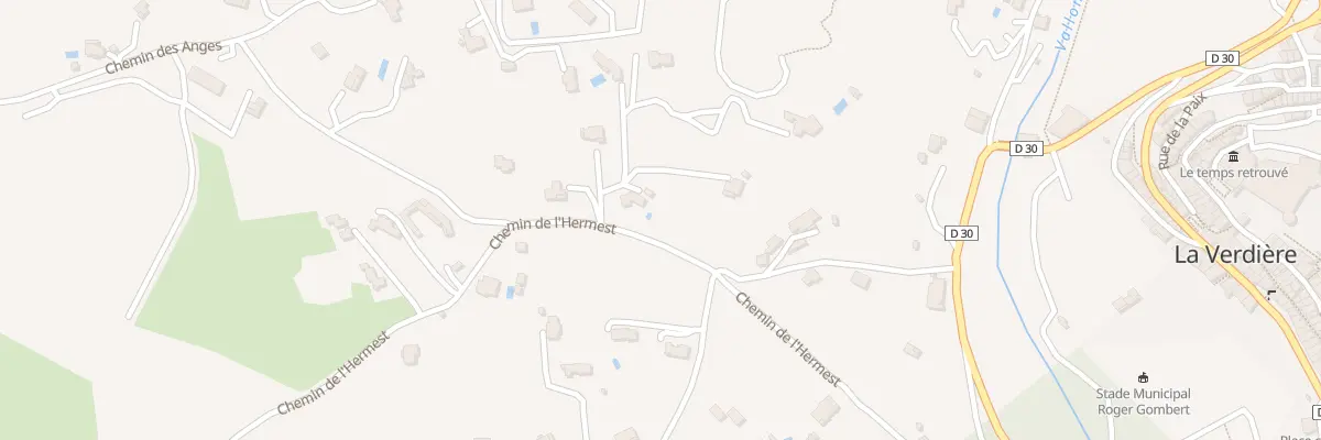 Plan du 590G Hermest à La Verdière