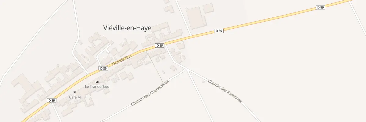 Plan du 5 Rue des Fontaines à Viéville-en-Haye