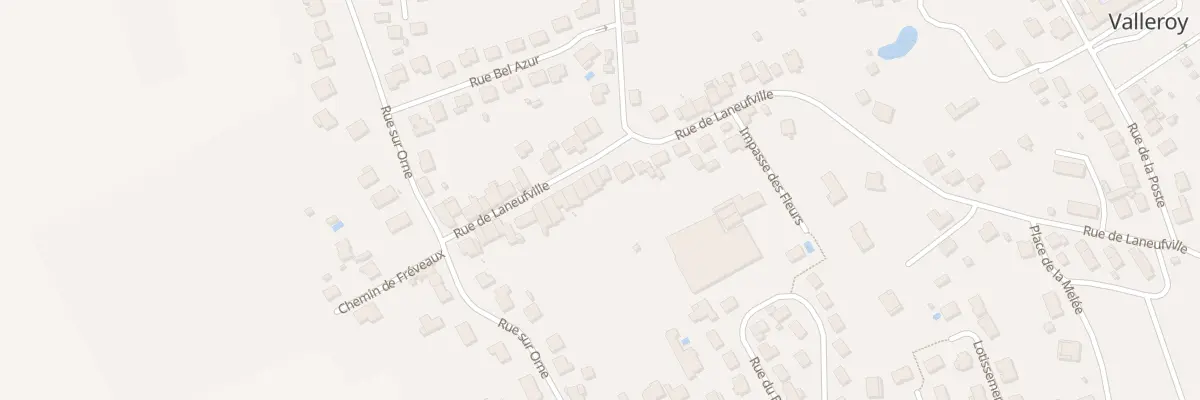 Plan du 17 Rue de Laneufville à Valleroy