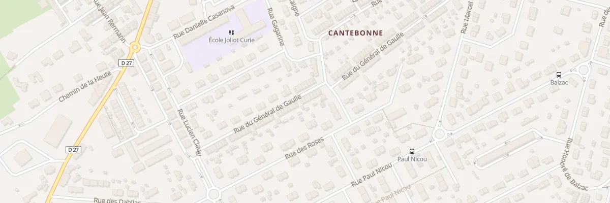 Plan du 50 Rue du Général de Gaulle à Villerupt