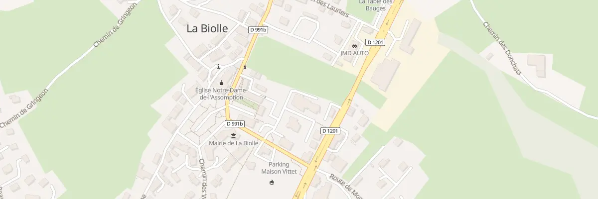 Plan du 39 Che des Pimprenelles à La Biolle