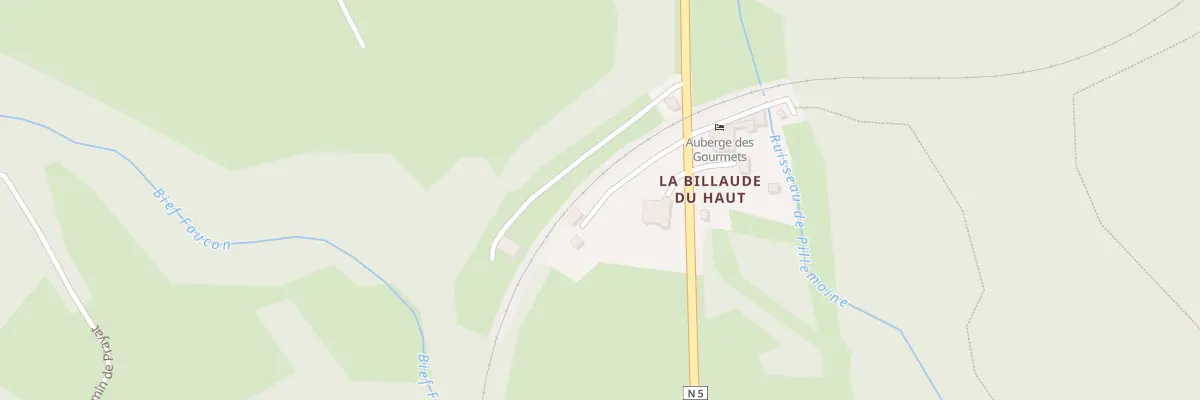Plan du 4 La Billaude du Haut au Vaudioux