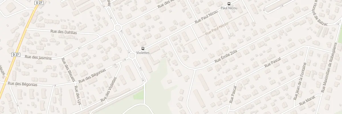 Plan du 4 Rue Emile Zola à Villerupt