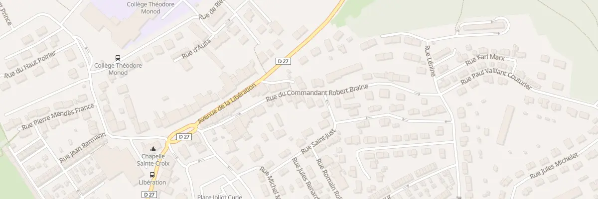 Plan du 19 Rue du Commandant Braine à Villerupt