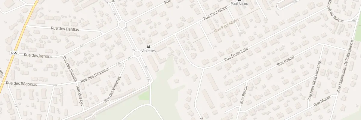 Plan du 6 Rue Emile Zola à Villerupt