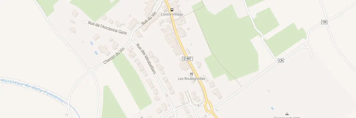 Plan du 27 Rte Nationale à Domèvre-en-Haye