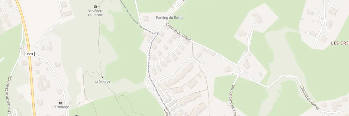 Plan du 1294K Che des Monts Dessus à Bassens